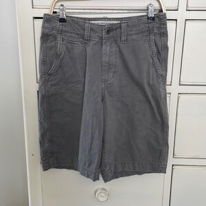 American eagle gray long shorts